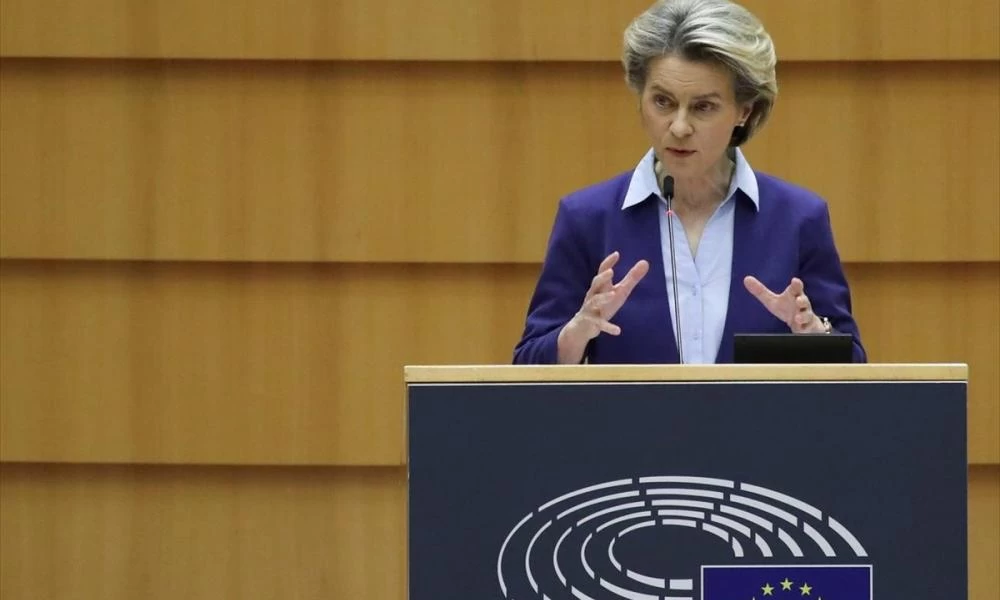 Ενθουσιασμένη η Φον ντερ Λάιεν: Έχει εμβολιαστεί το 25% των Ευρωπαίων πολιτών